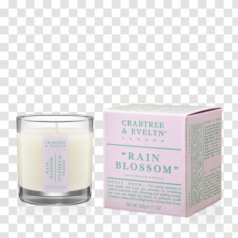 Cream Lotion Lighting Candle Wax - Crabtree Evelyn Transparent PNG