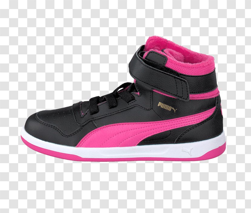 Sports Shoes Skate Shoe Basketball Sportswear - Walking - Pink Black Puma For Women Transparent PNG