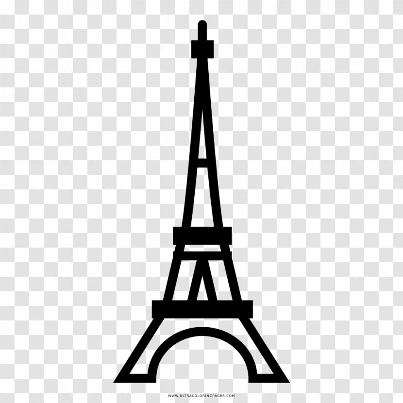 Eiffel Tower Paris Broodjeszaak B.V. Drawing - Monochrome - Tour Transparent PNG