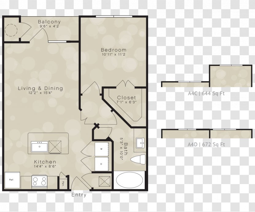 Elan City Lights Apartments Floor Plan Condominium Renting - Area - Indoor Transparent PNG
