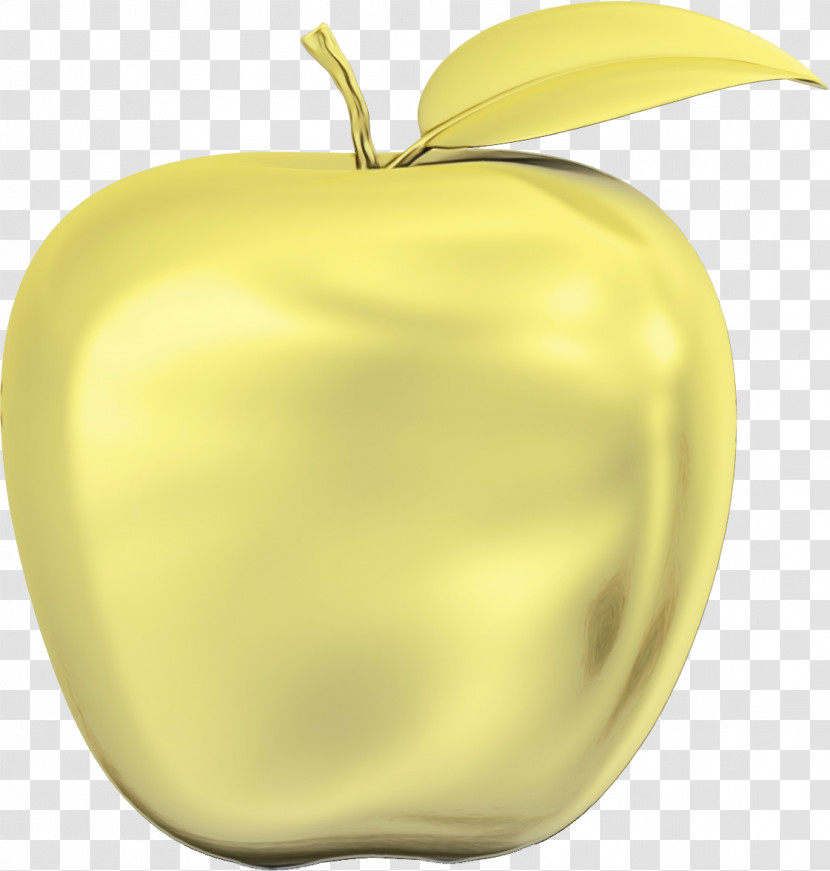 Yellow Plants Fruit Apple Transparent PNG