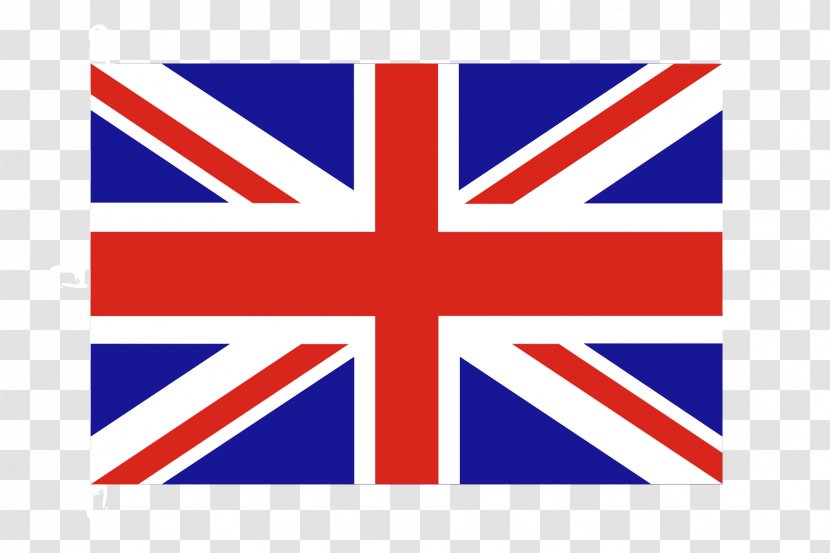 Union Jack United Kingdom Clip Art Flag - Electric Blue Transparent PNG