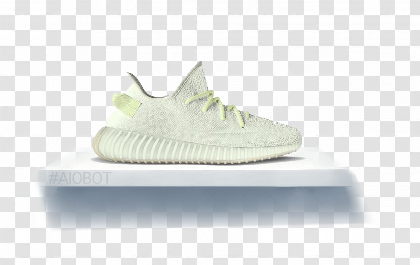 Adidas Yeezy Boost 350 V2 Butter Mens Black Fabric 4 Triple White CP9366 F36980 - Beige Transparent PNG