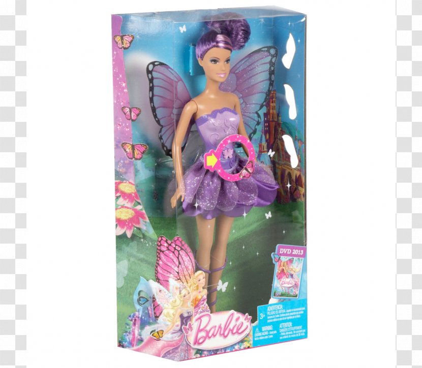 Barbie Mariposa And The Fairy Princess Doll Amazon.com Toy Transparent PNG