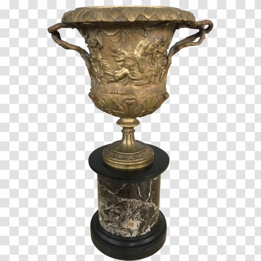 01504 Bronze Trophy Transparent PNG