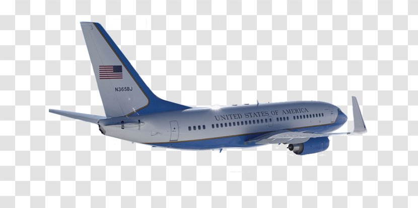 Boeing 737 Next Generation C-40 Clipper Airplane VC-25 - Narrow Body Aircraft Transparent PNG
