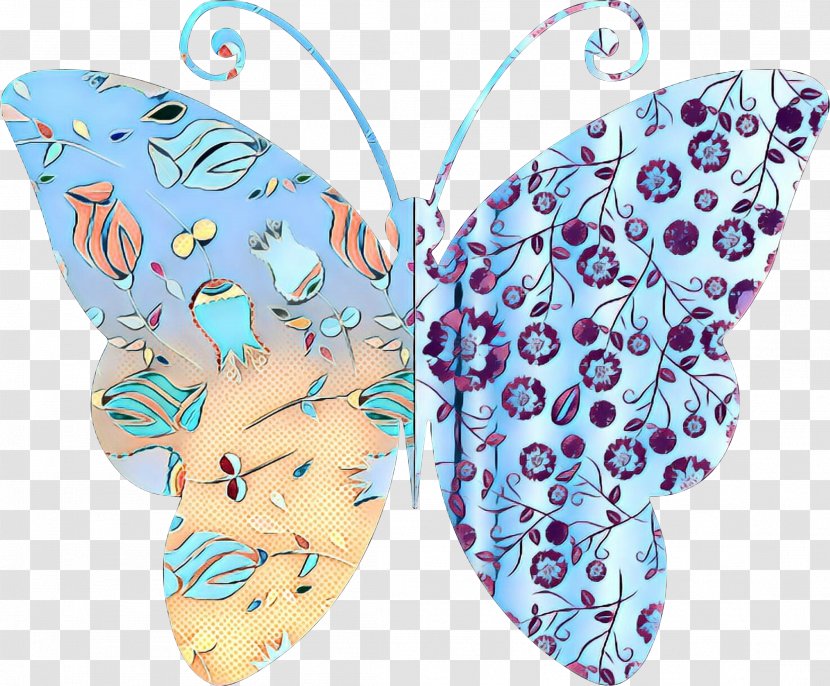 Retro Background - Bee - Feather Moths And Butterflies Transparent PNG