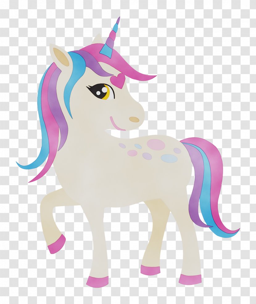 Pony Unicorn Carousel Horse Clip Art - Tail Transparent PNG