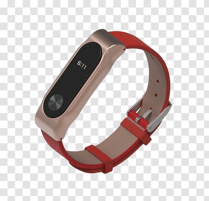 Xiaomi Mi Band 2 Strap Smartwatch - Leather Transparent PNG
