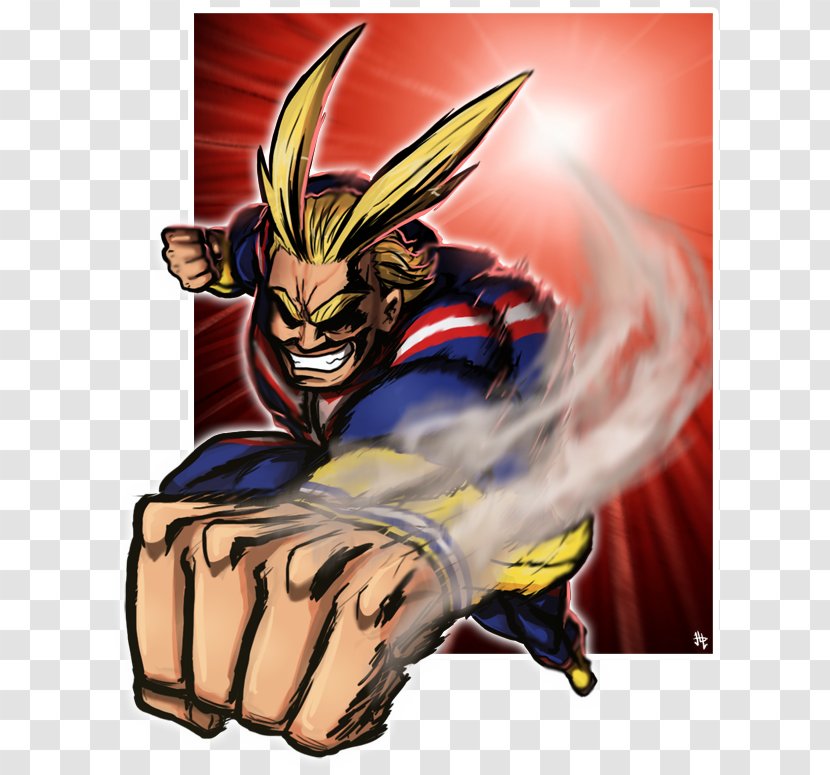 My Hero Academia Superhero Art All Might - Frame - New Thought Transparent PNG