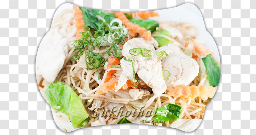 Pancit Chinese Noodles Thai Cuisine Vegetarian Capellini - Noodle - Steamed Eggs Transparent PNG