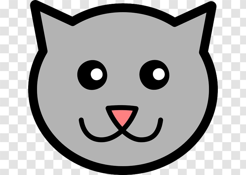 Kitten Cat Hello Kitty Cartoon Clip Art - Face - Faces Cartoons Images Transparent PNG