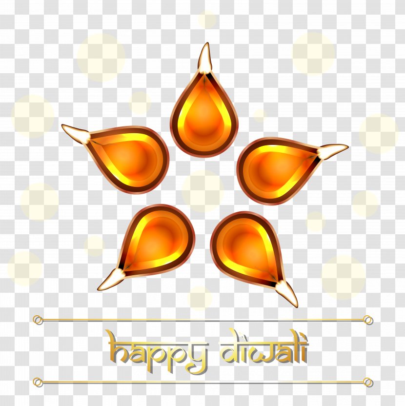 Diwali Diya Candle Clip Art - Illustration - Beautiful Decoration Happy Clipart Image Transparent PNG