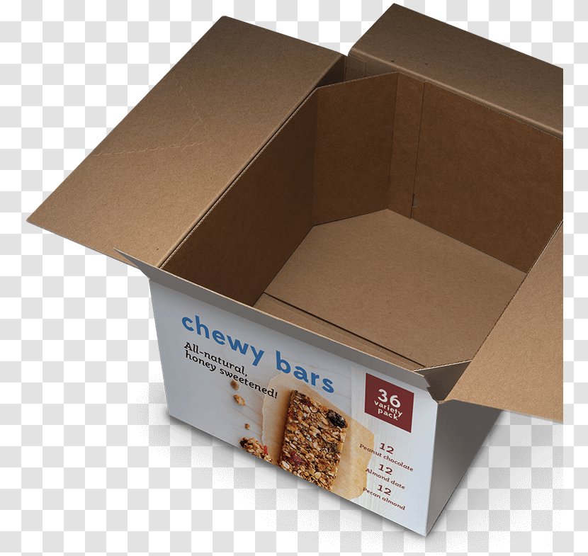 Paper Cardboard Box Food Packaging Corrugated Fiberboard And Labeling Transparent PNG