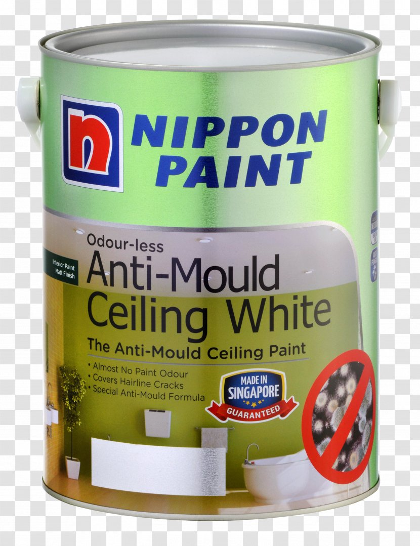 Nippon Paint Mold Ceiling Color - Antifungal Transparent PNG