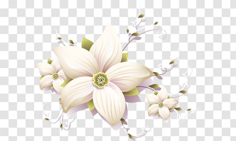 Familiar Wild Flowers Floral Design - Flower Transparent PNG