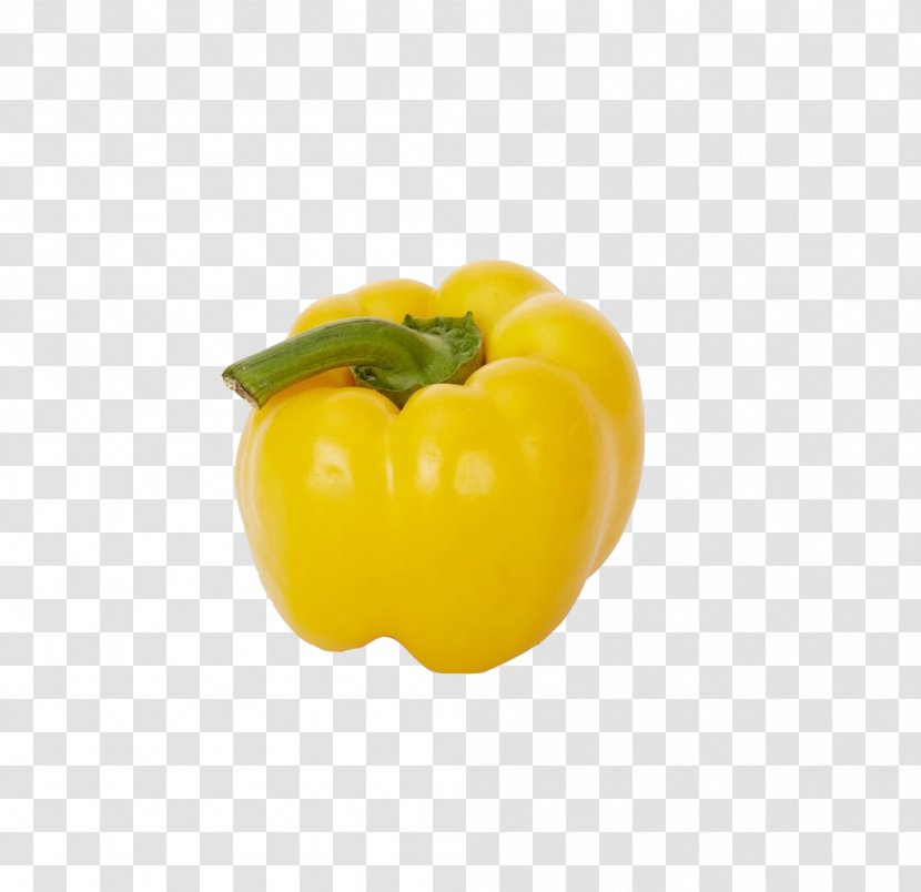 Bell Pepper Yellow Shuizhu Vegetable - Physical Transparent PNG