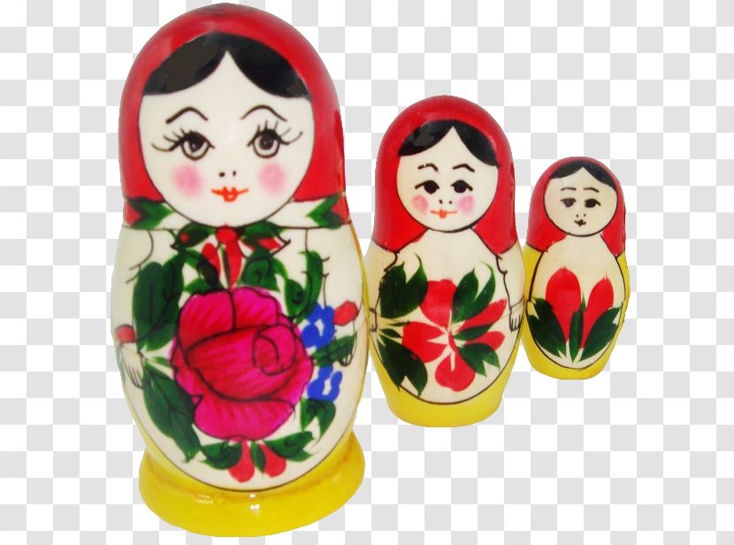 Matryoshka Doll - Rubber Stamp Transparent PNG