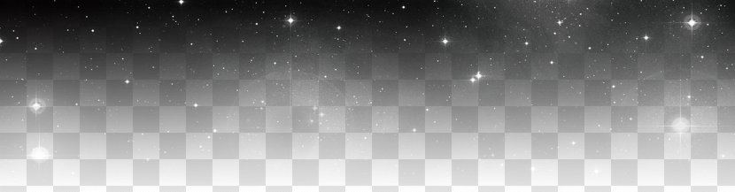 Light Black And White Sky Wallpaper - Monochrome Photography - Star Background Transparent PNG
