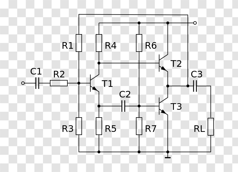 Push–pull Output Digital Electronics Electronic Circuit /m/02csf Drawing - Component Transparent PNG