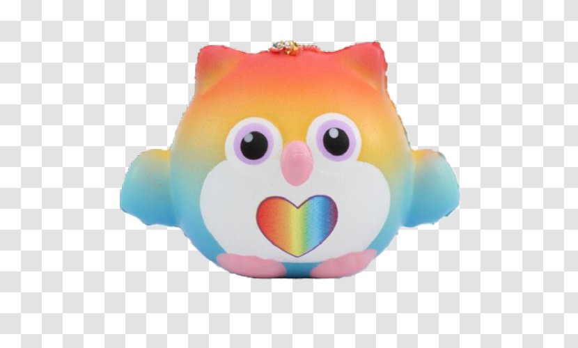Rainbow Squishies Owl Stuffed Animals & Cuddly Toys Color - Baby Transparent PNG