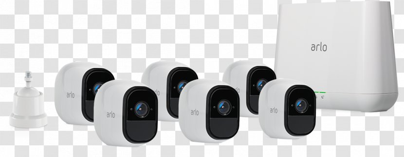 Arlo Pro VMS4-30 Wireless Security Camera Alarms & Systems 2 By Netgear System With Siren 5 Rechargeable Wirefr - Communication - Outdoor Sound Transparent PNG