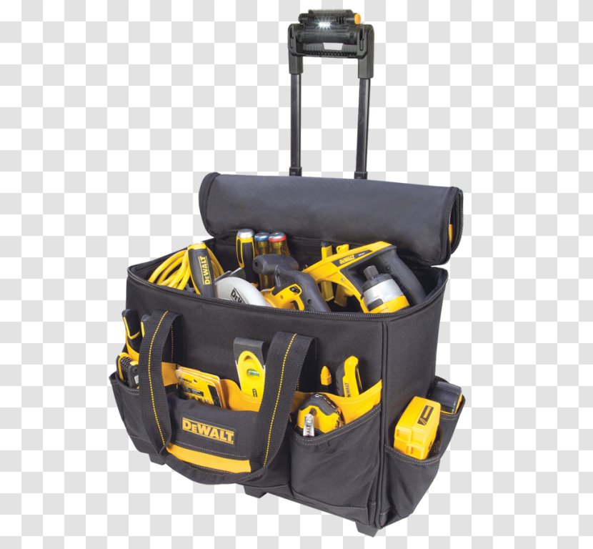 Hand Tool DeWalt DG5570 Roller Bag, 17-Inch Boxes - Key - Bag Belt Transparent PNG