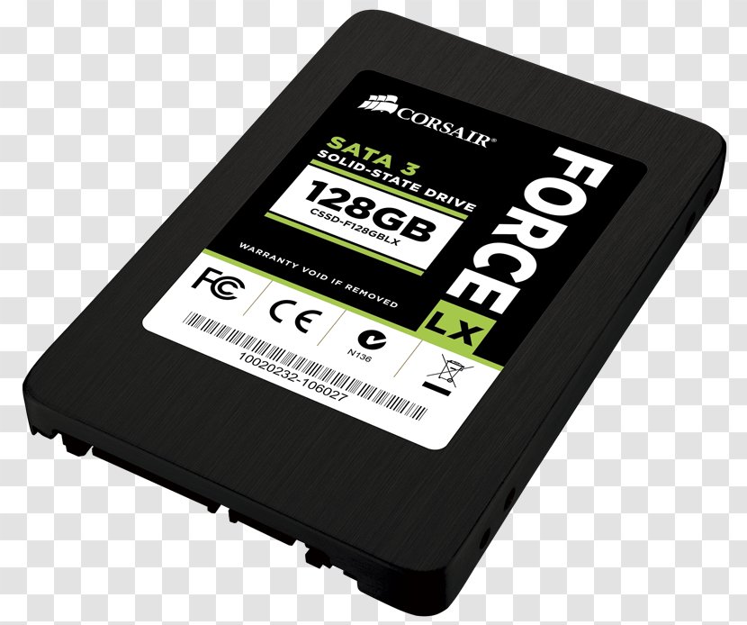 Solid-state Drive Corsair Force LS Series Serial ATA Components LE SSD - Technology Transparent PNG