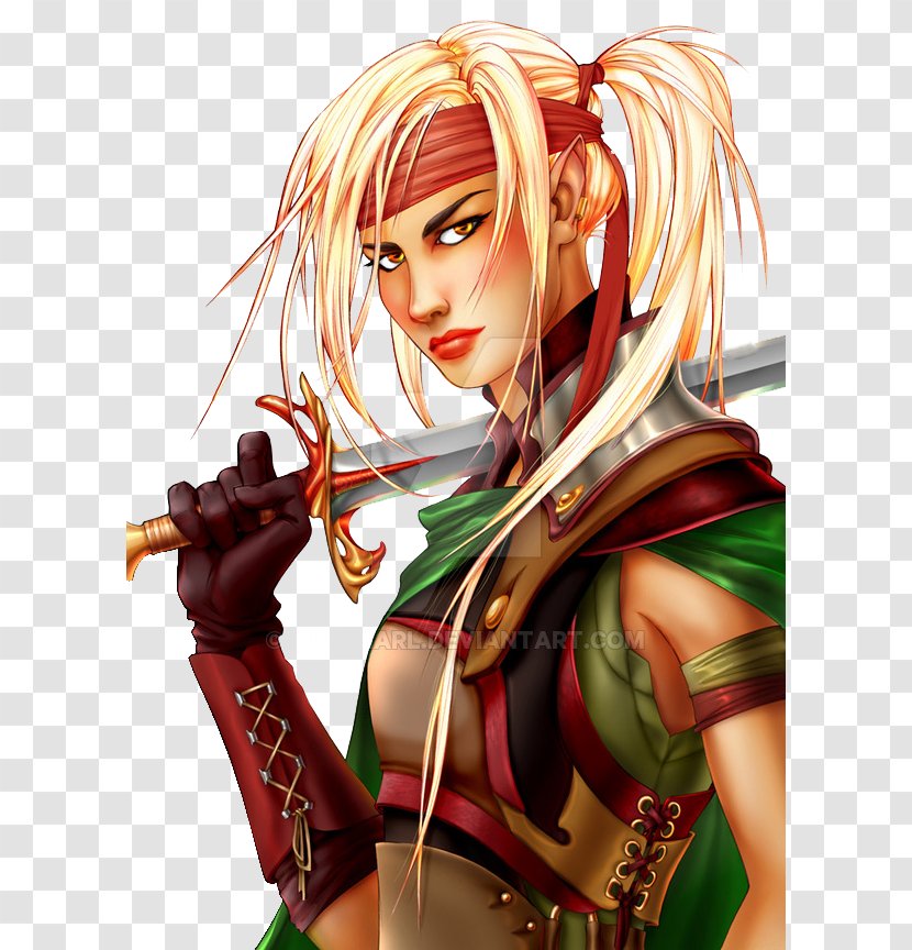 Dungeons & Dragons Half-elf Art Half-elven - Cartoon - Elf Transparent PNG