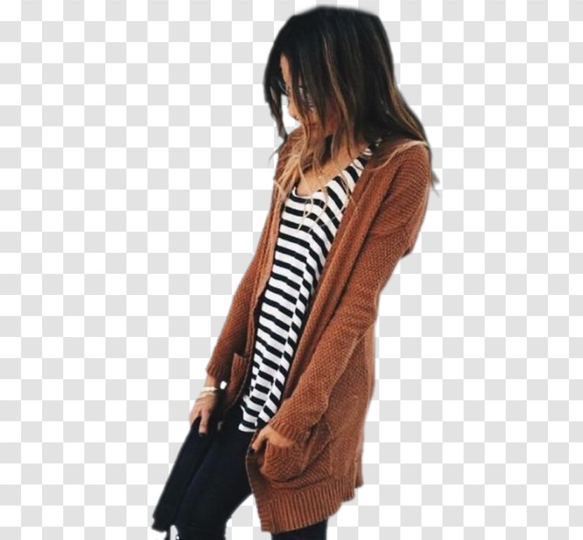 Cardigan T-shirt Clothing Sweater Fashion - Coat Transparent PNG