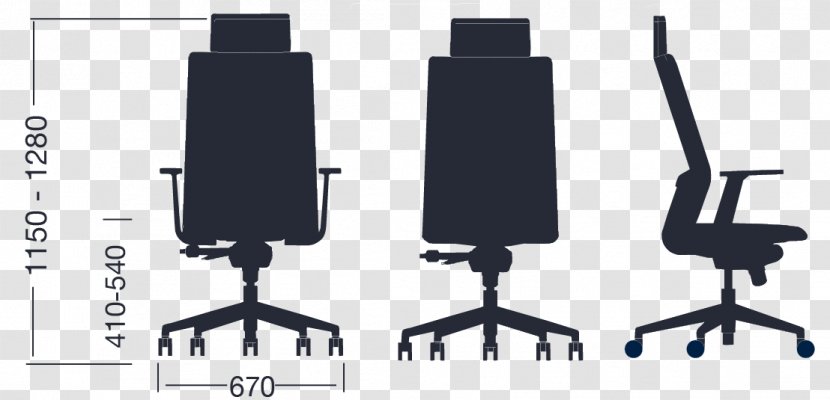 Office & Desk Chairs Wing Chair Furniture - Human Factors And Ergonomics Transparent PNG