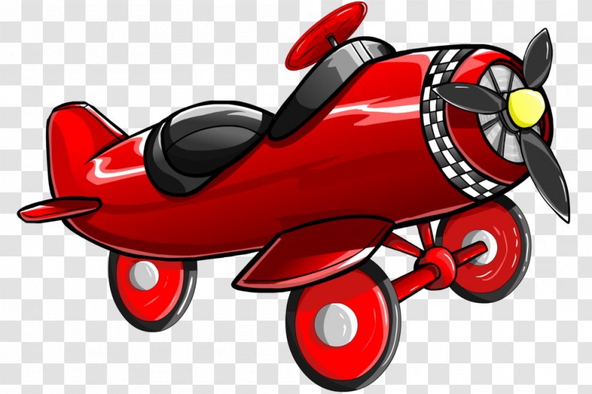 Airplane Toy Clip Art - Mode Of Transport - Plane Transparent PNG