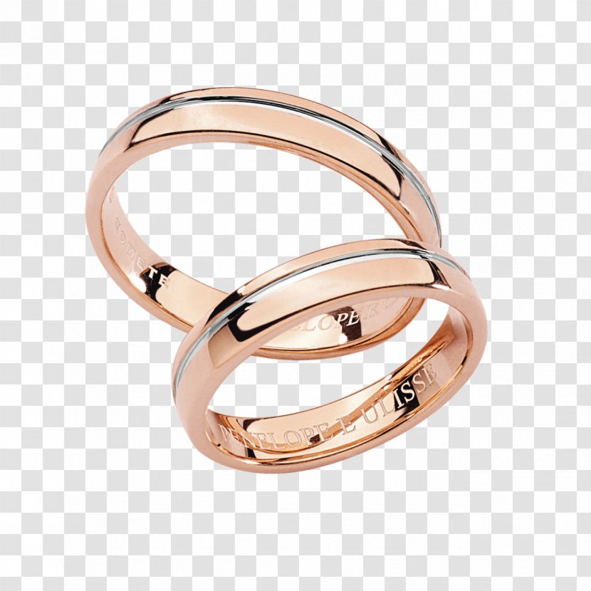 Gold Jewellery Wedding Ring Comet - Mp Gioielli Transparent PNG
