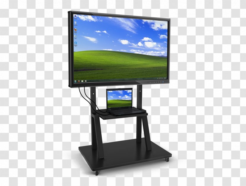 Computer Monitors Touchscreen Display Device Interactive Kiosks Flat Panel - System - Board Stand Transparent PNG
