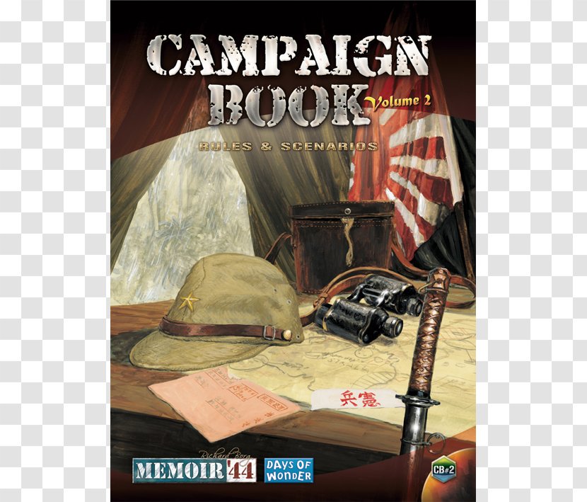Memoir '44 - Board Game - Campaign Book Volume 2 Ticket To Ride Days Of Wonder GameDice Transparent PNG