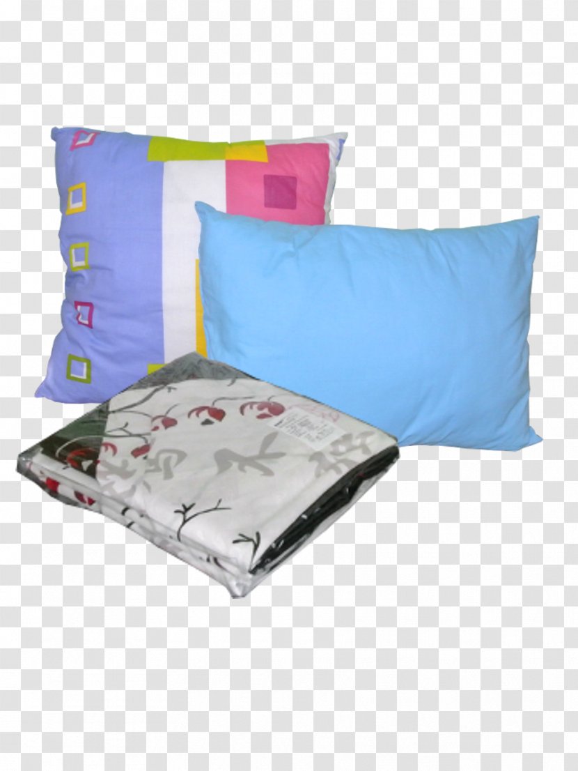 Throw Pillows Bedding Cushion Textile - Bed Sheet Transparent PNG