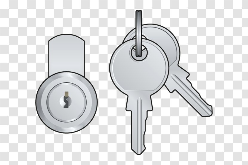 Padlock Key Door Drawer - Household Hardware Transparent PNG