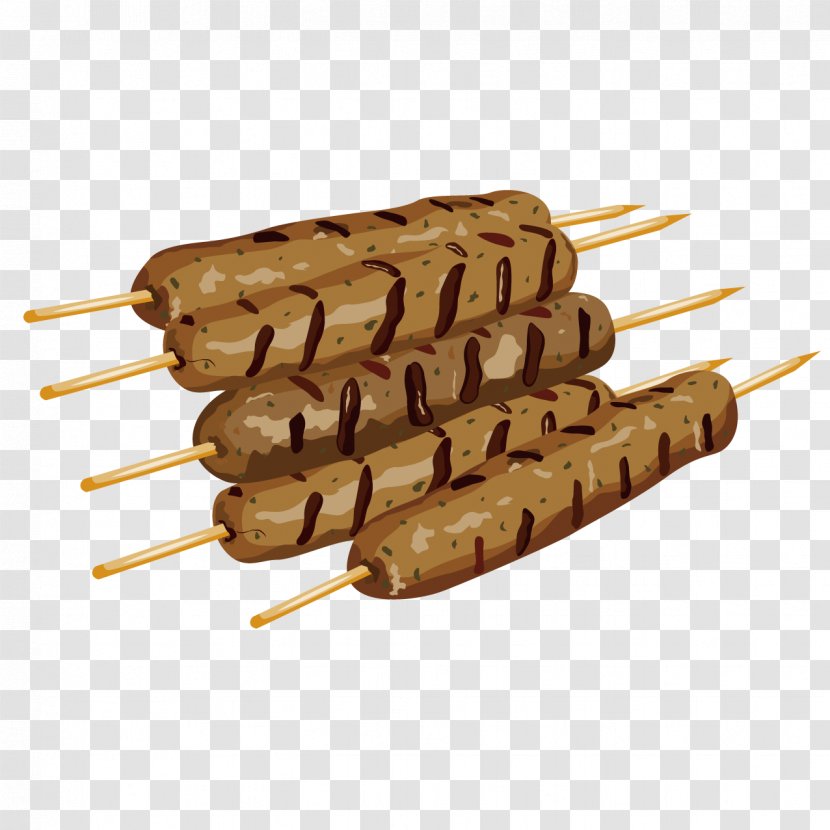 Sausage Bratwurst Arrosticini Ham Breakfast - Food - Delicious Transparent PNG