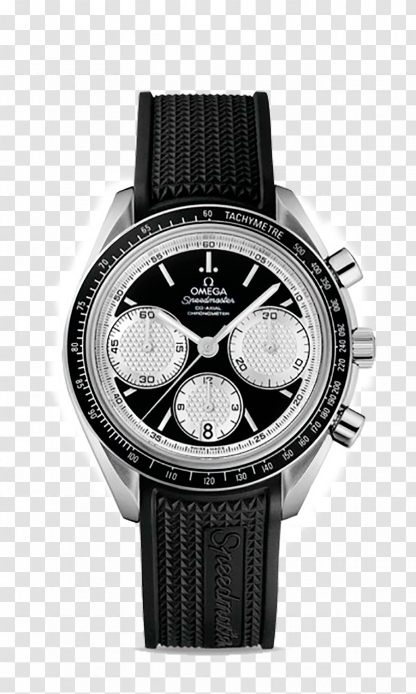 Omega Speedmaster OMEGA Men's Racing Co-Axial Chronograph Watch SA - Metal Transparent PNG