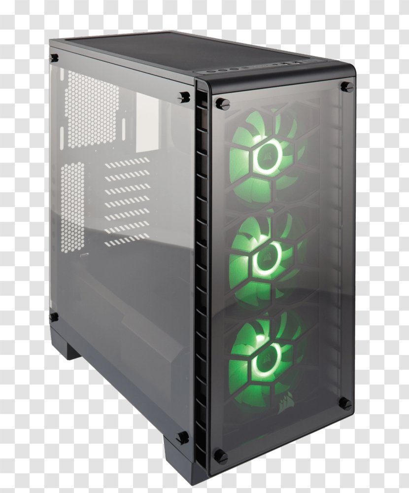 Computer Cases & Housings MicroATX Corsair Components RGB Color Model - Microatx - Cooling Tower Transparent PNG