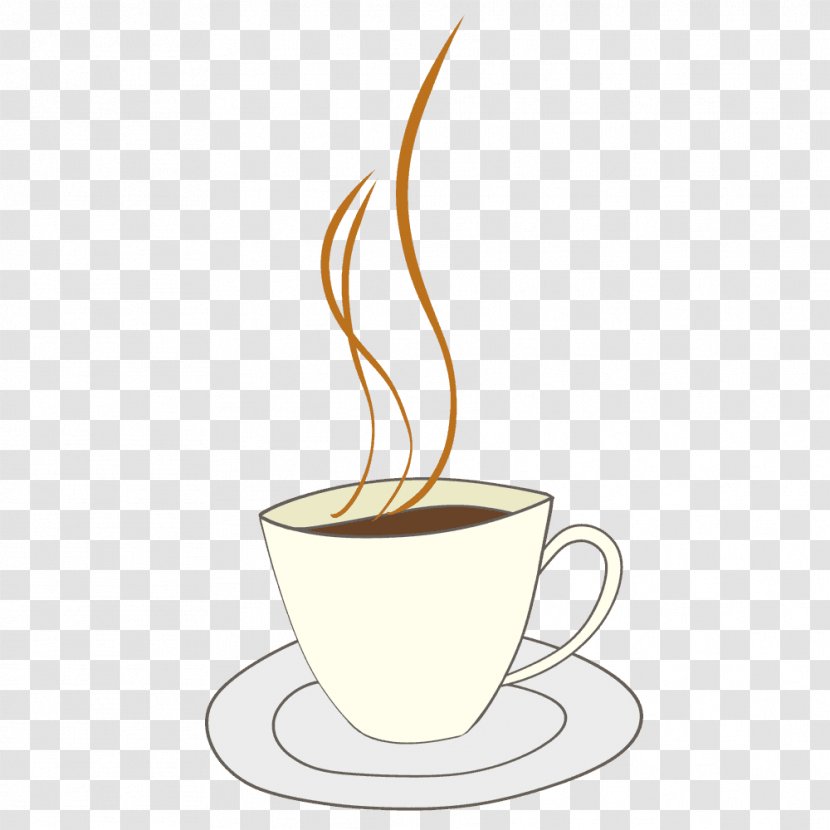 Coffee Cup Ristretto Saucer Caffeine Transparent PNG
