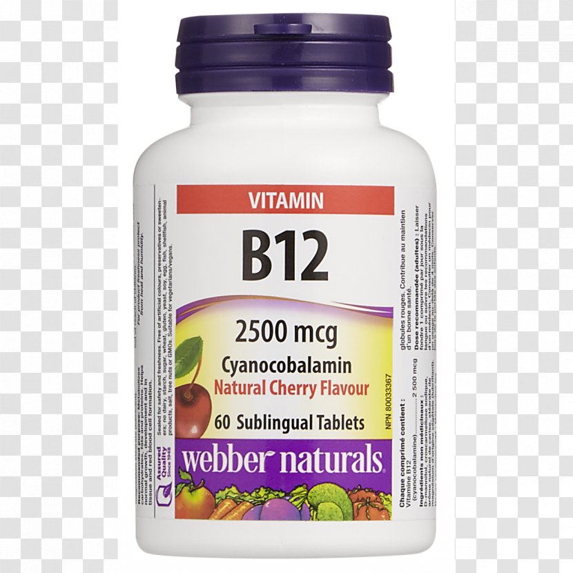 Methylcobalamin Vitamin B-12 Dietary Supplement Sublingual Administration - Service - Health Transparent PNG