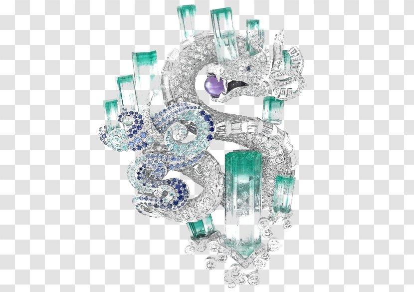 Van Cleef & Arpels Jewellery Dragon Brooch Diamond Transparent PNG