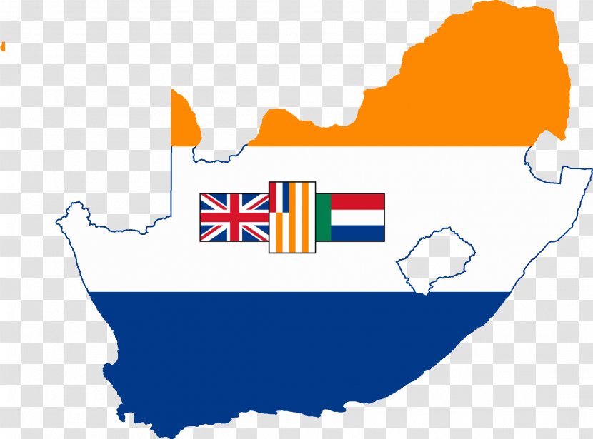 Flag Of South Africa Afrikaners Afrikaans Netherlands - Area Transparent PNG