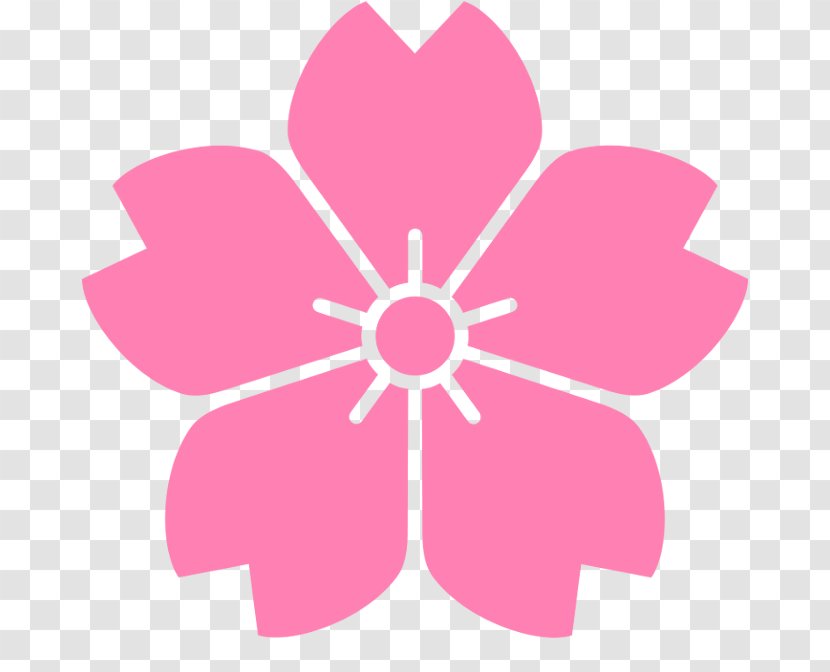 Flower Japan Petal Clip Art - Osu Transparent PNG