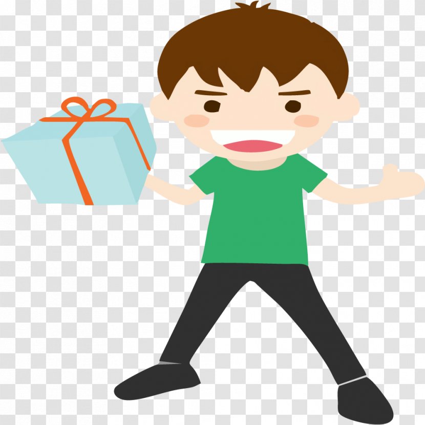 Man Clip Art - Shoulder - Animal Business Holding A Gift Transparent PNG