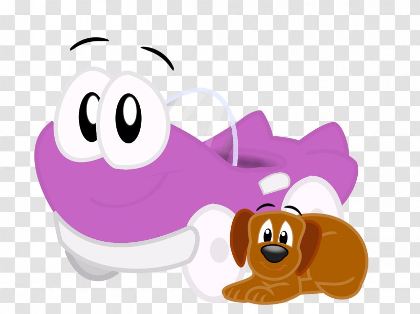 Putt-Putt Saves The Zoo Travels Through Time Joins Parade And Pep's Balloon-o-Rama Circus - Art - Puppy In Car Transparent PNG