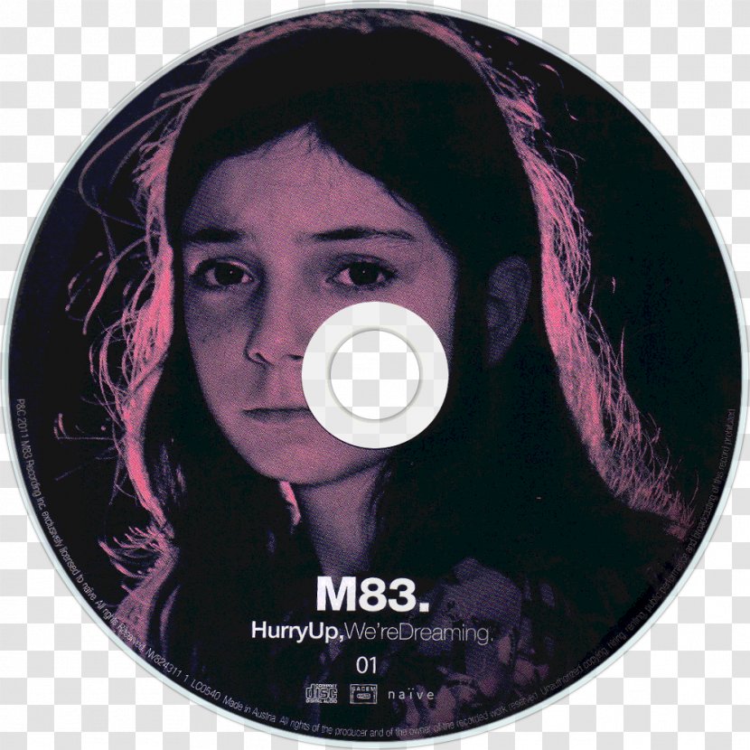 Hurry Up, We're Dreaming Compact Disc Album Cover M83 - Watercolor - Up Transparent PNG