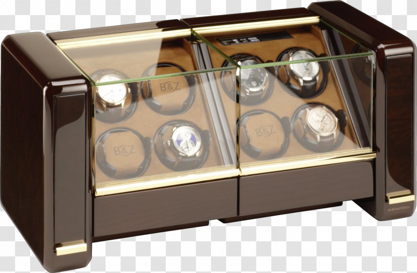 Horlogeopwinder Buben & Zorweg Watch Clock Wood Box - Furniture - Case Closed Transparent PNG