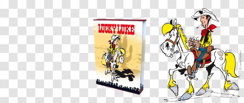 Lucky Luke Sammelbox Leer Text Banner Book Loose Leaf - Conflagration Transparent PNG